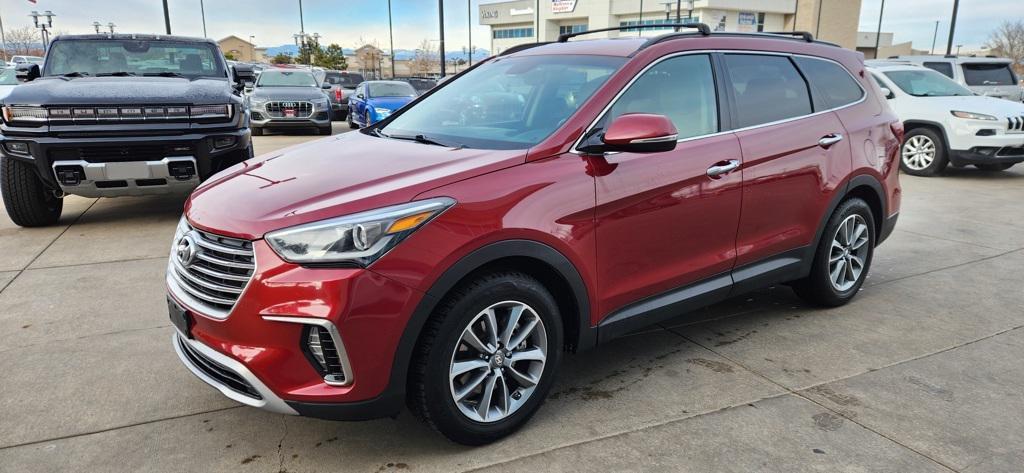 used 2017 Hyundai Santa Fe car, priced at $14,669