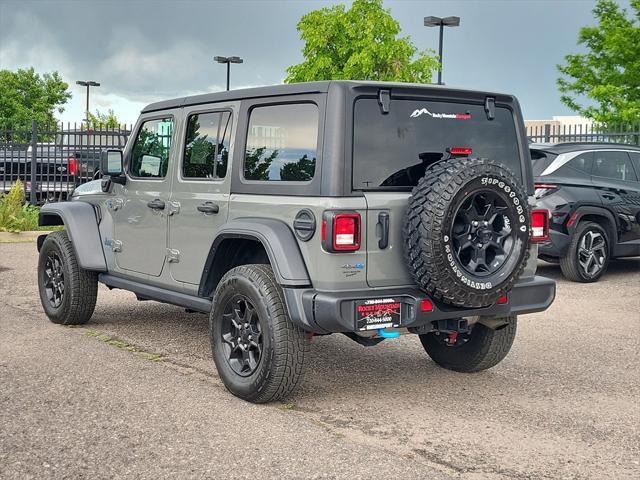 used 2023 Jeep Wrangler 4xe car, priced at $29,599