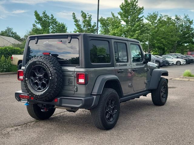 used 2023 Jeep Wrangler 4xe car, priced at $29,599