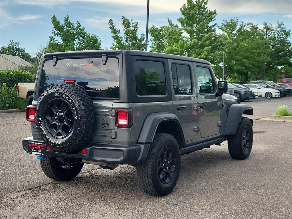 used 2023 Jeep Wrangler 4xe car, priced at $28,399