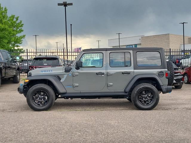 used 2023 Jeep Wrangler 4xe car, priced at $29,599