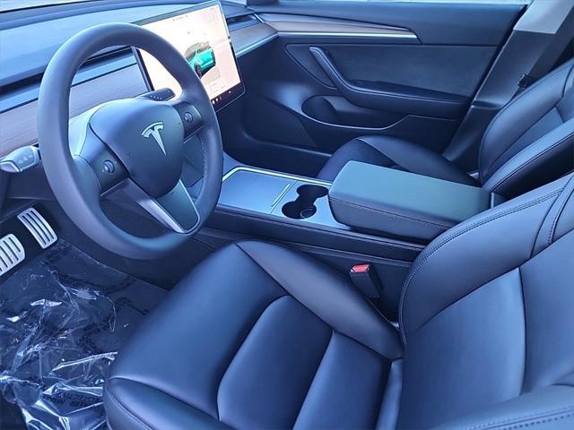 used 2023 Tesla Model 3 car, priced at $34,998