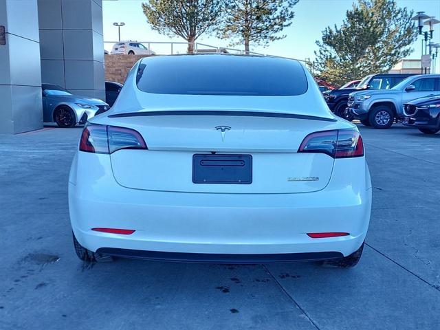 used 2023 Tesla Model 3 car, priced at $34,998