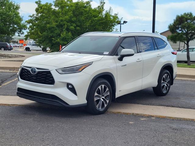 used 2021 Toyota Highlander Hybrid car, priced at $41,999