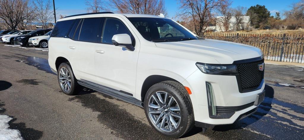 used 2021 Cadillac Escalade car, priced at $75,998