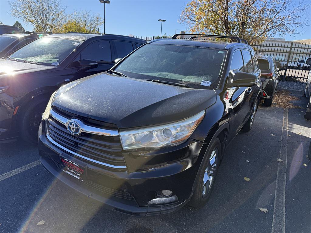 used 2015 Toyota Highlander Hybrid car, priced at $14,898