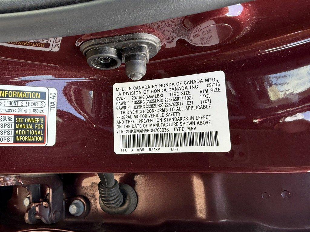 used 2016 Honda CR-V car, priced at $19,698