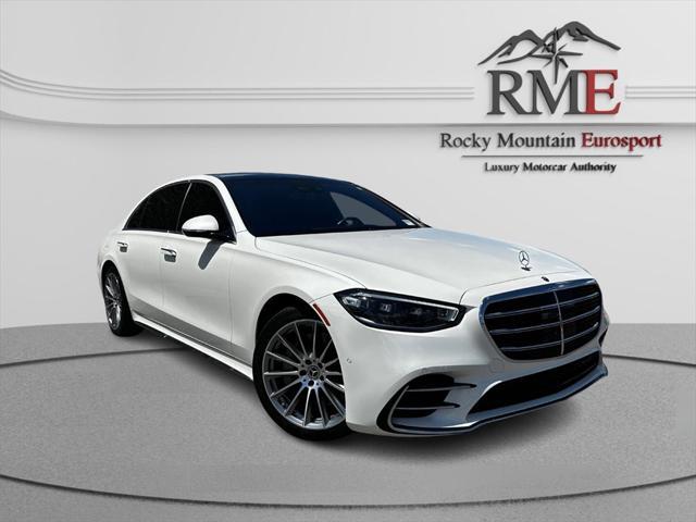 used 2022 Mercedes-Benz S-Class car, priced at $66,498