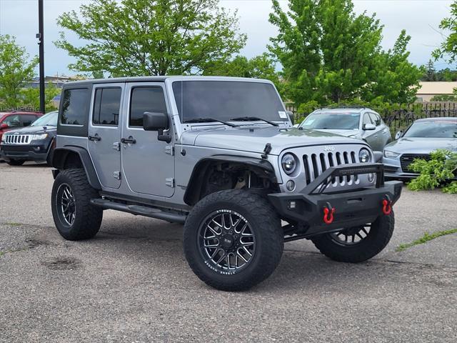 used 2018 Jeep Wrangler JK Unlimited car, priced at $20,999