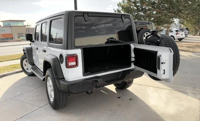 used 2020 Jeep Wrangler Unlimited car, priced at $24,998