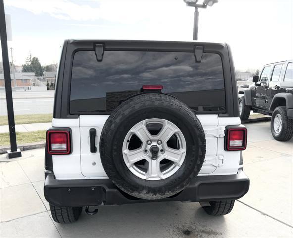 used 2020 Jeep Wrangler Unlimited car, priced at $24,998