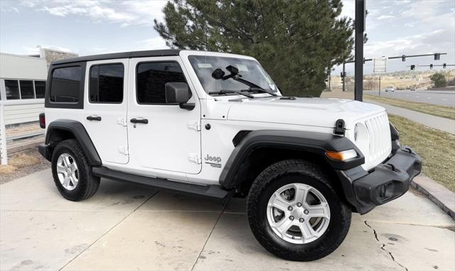 used 2020 Jeep Wrangler Unlimited car, priced at $24,998