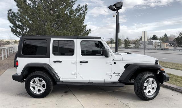 used 2020 Jeep Wrangler Unlimited car, priced at $24,998