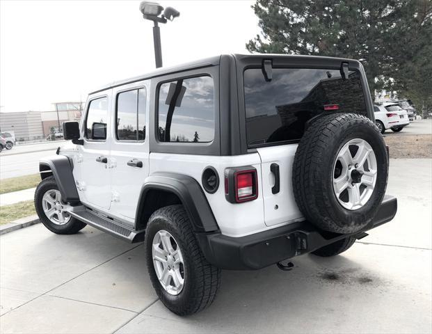 used 2020 Jeep Wrangler Unlimited car, priced at $24,998