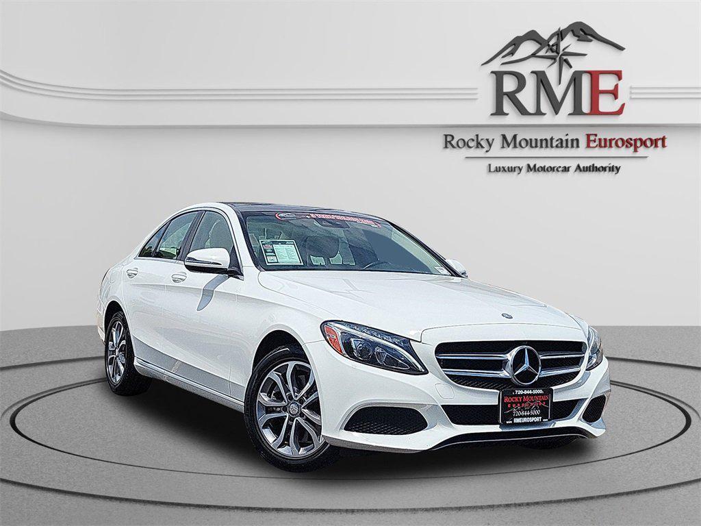 used 2017 Mercedes-Benz C-Class car, priced at $15,398