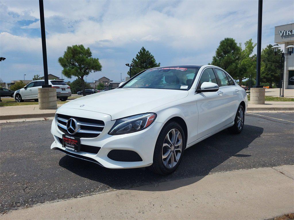 used 2017 Mercedes-Benz C-Class car, priced at $15,398