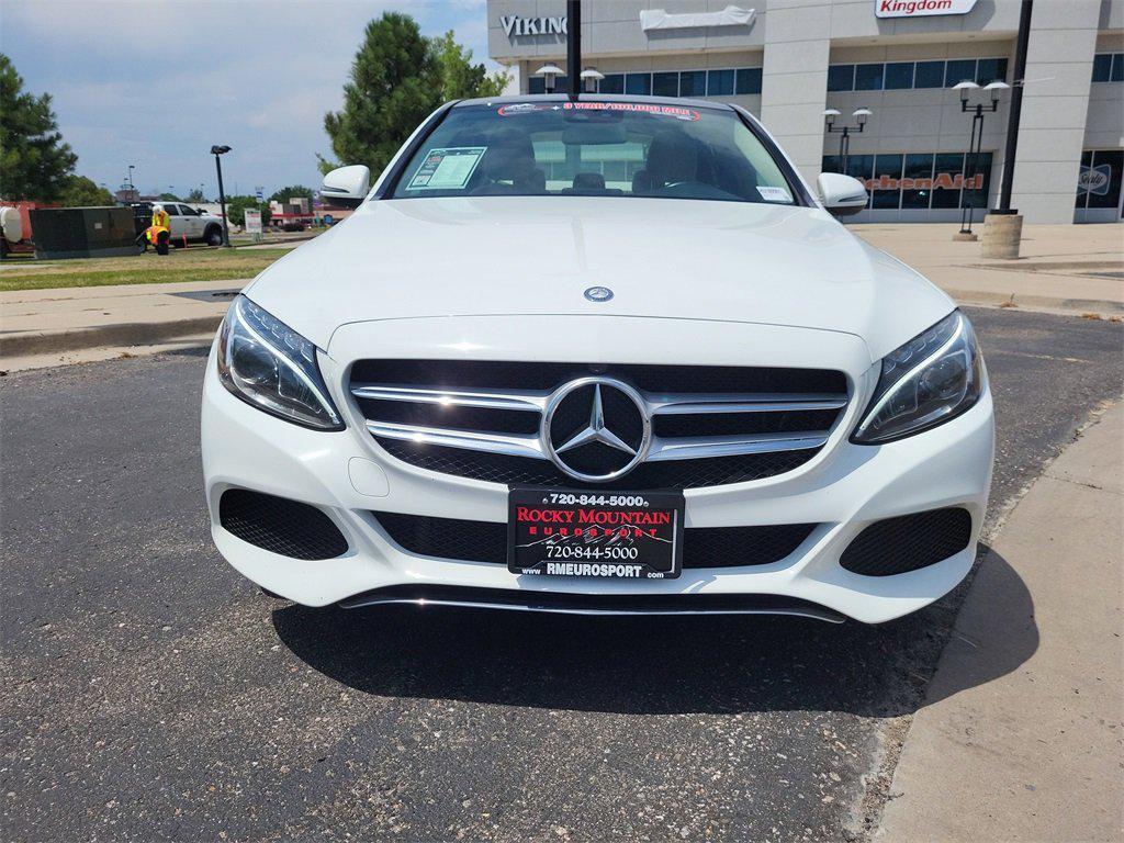 used 2017 Mercedes-Benz C-Class car, priced at $15,398