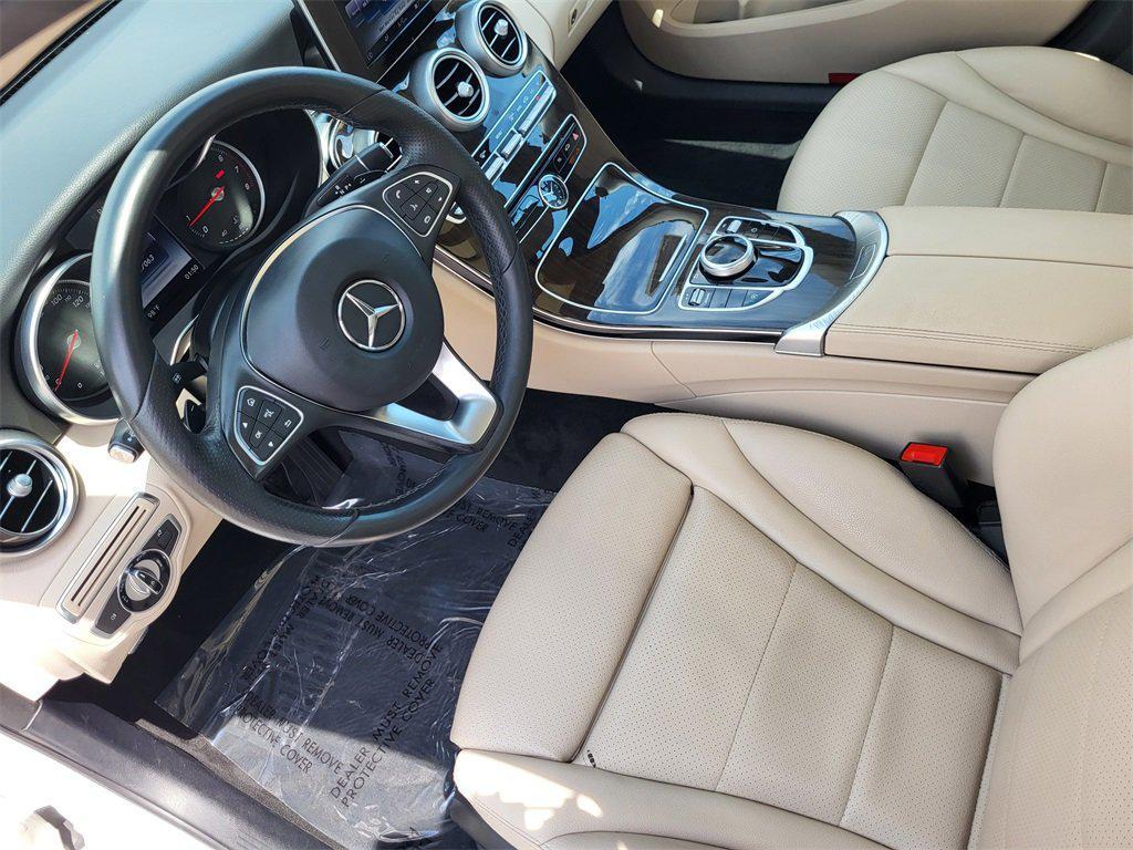 used 2017 Mercedes-Benz C-Class car, priced at $15,398