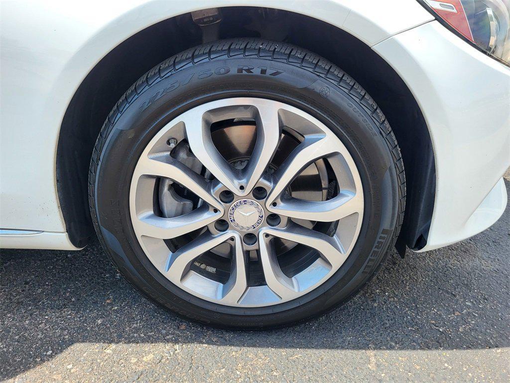 used 2017 Mercedes-Benz C-Class car, priced at $15,398