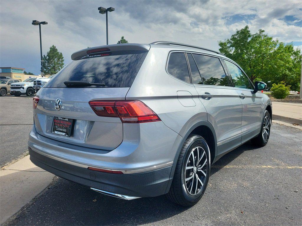 used 2021 Volkswagen Tiguan car, priced at $21,498