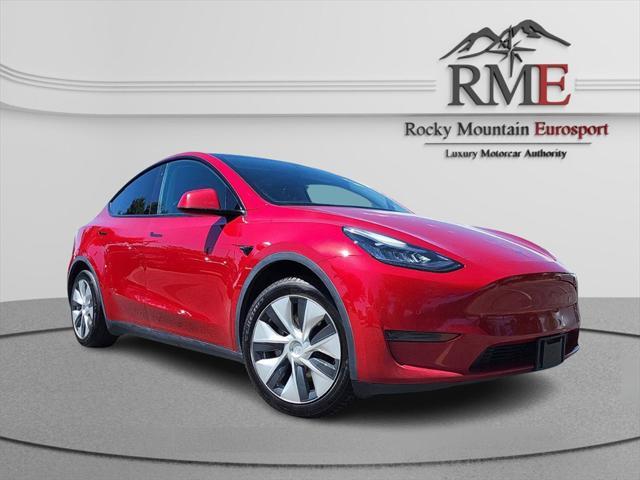 used 2020 Tesla Model Y car, priced at $23,998