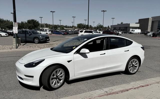 used 2022 Tesla Model 3 car, priced at $29,998