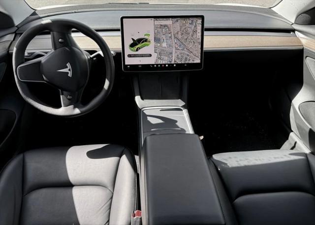 used 2022 Tesla Model 3 car, priced at $27,998