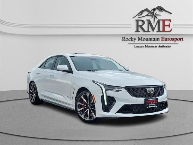 used 2023 Cadillac CT4-V car, priced at $58,698