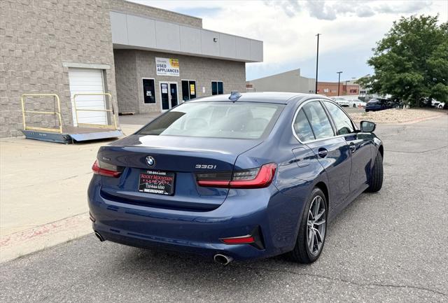 used 2021 BMW 330 car, priced at $28,998