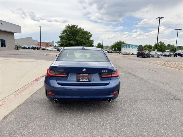 used 2021 BMW 330 car, priced at $28,998