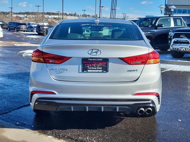 used 2017 Hyundai Elantra car, priced at $13,998