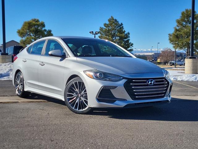 used 2017 Hyundai Elantra car, priced at $13,498