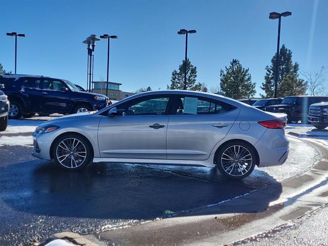 used 2017 Hyundai Elantra car, priced at $13,998