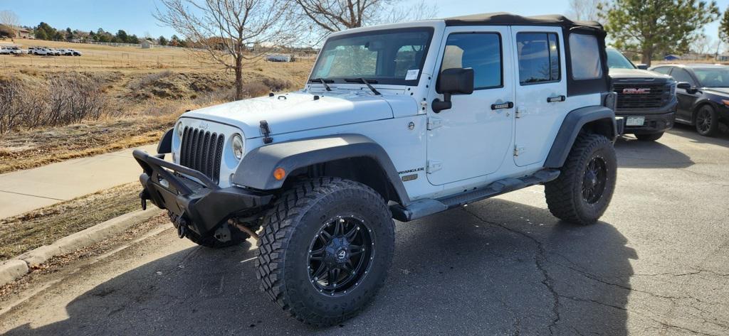 used 2015 Jeep Wrangler Unlimited car, priced at $16,999