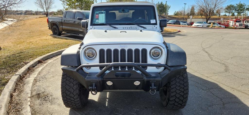 used 2015 Jeep Wrangler Unlimited car, priced at $16,999