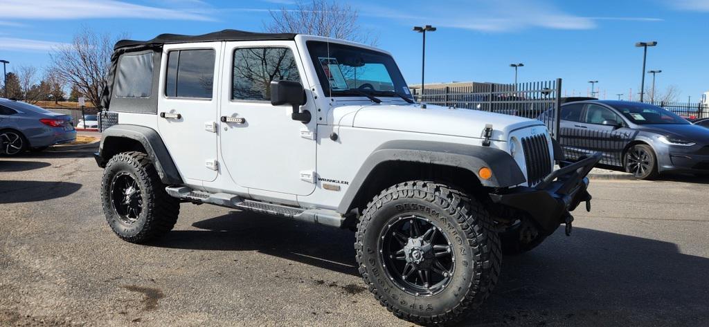 used 2015 Jeep Wrangler Unlimited car, priced at $16,999