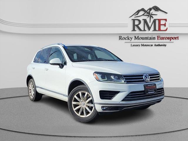 used 2016 Volkswagen Touareg car, priced at $13,998