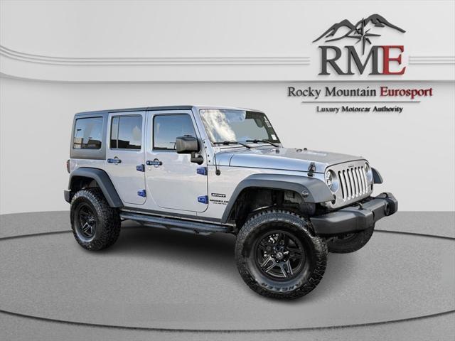 used 2016 Jeep Wrangler Unlimited car, priced at $18,198