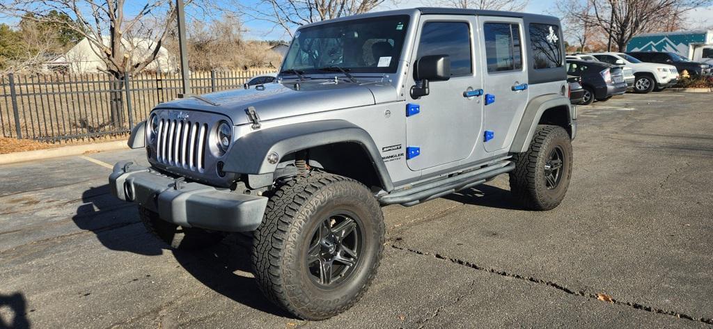 used 2016 Jeep Wrangler Unlimited car, priced at $19,999