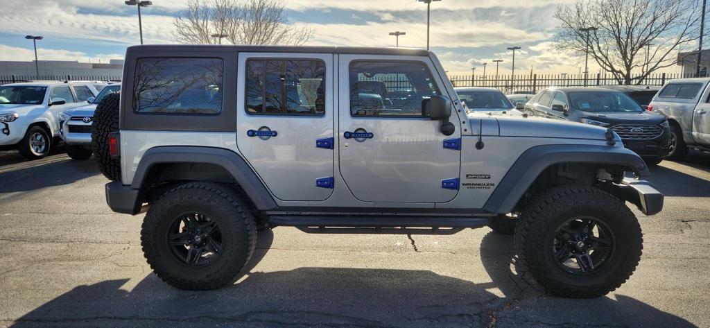 used 2016 Jeep Wrangler Unlimited car, priced at $19,999