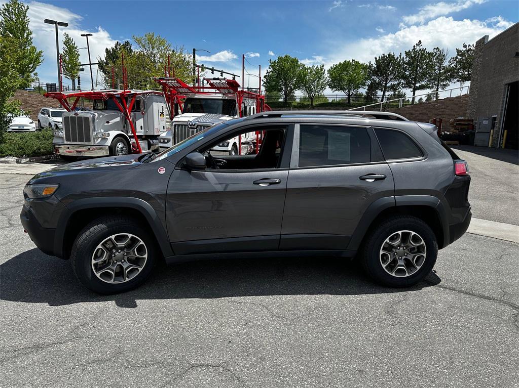 used 2021 Jeep Cherokee car, priced at $14,698