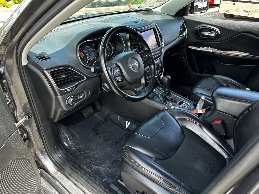 used 2021 Jeep Cherokee car, priced at $14,698