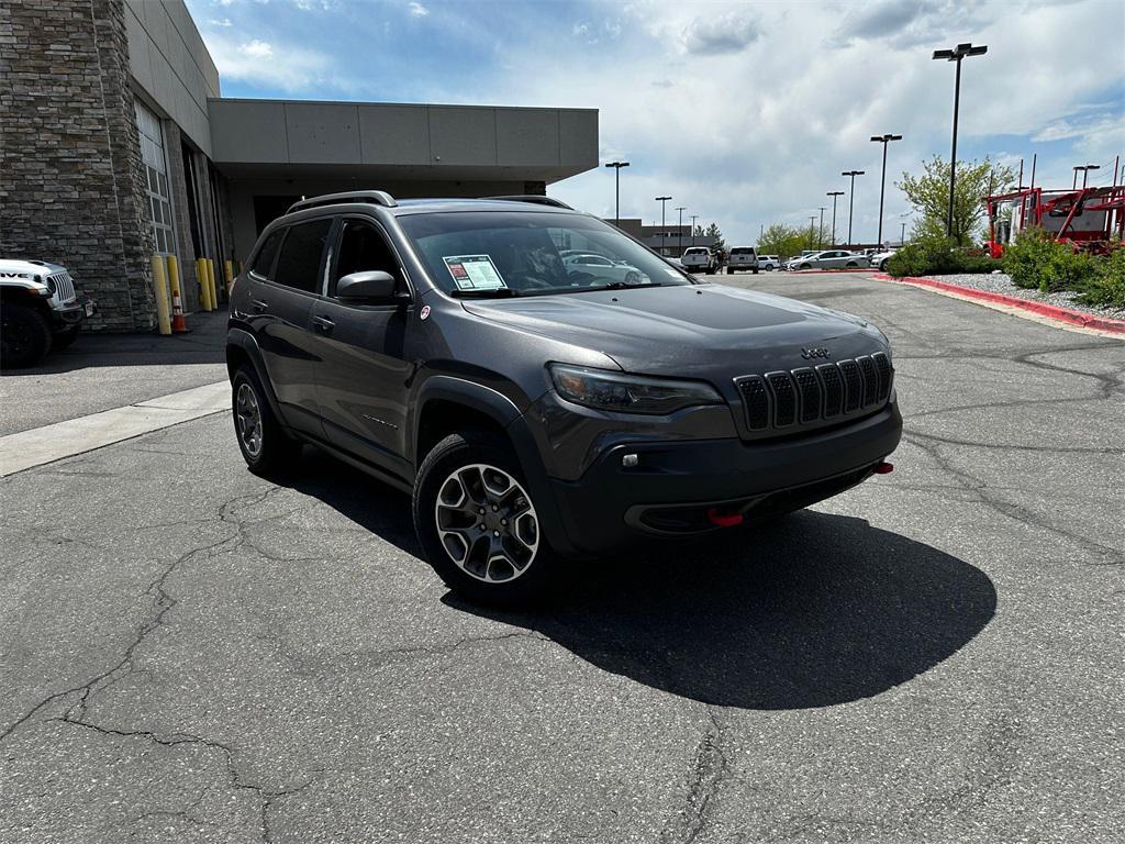used 2021 Jeep Cherokee car, priced at $14,698
