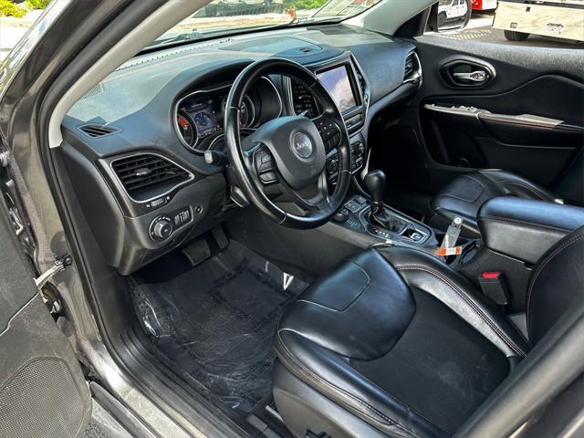 used 2021 Jeep Cherokee car, priced at $17,198