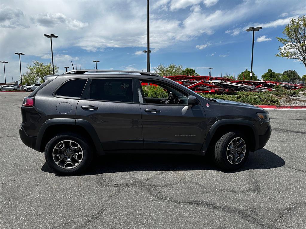 used 2021 Jeep Cherokee car, priced at $14,698
