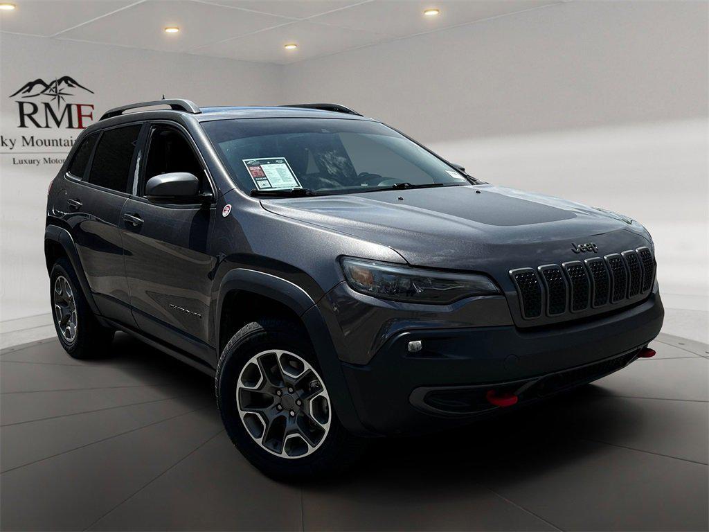 used 2021 Jeep Cherokee car, priced at $14,698