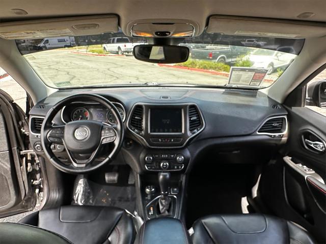 used 2021 Jeep Cherokee car, priced at $17,198