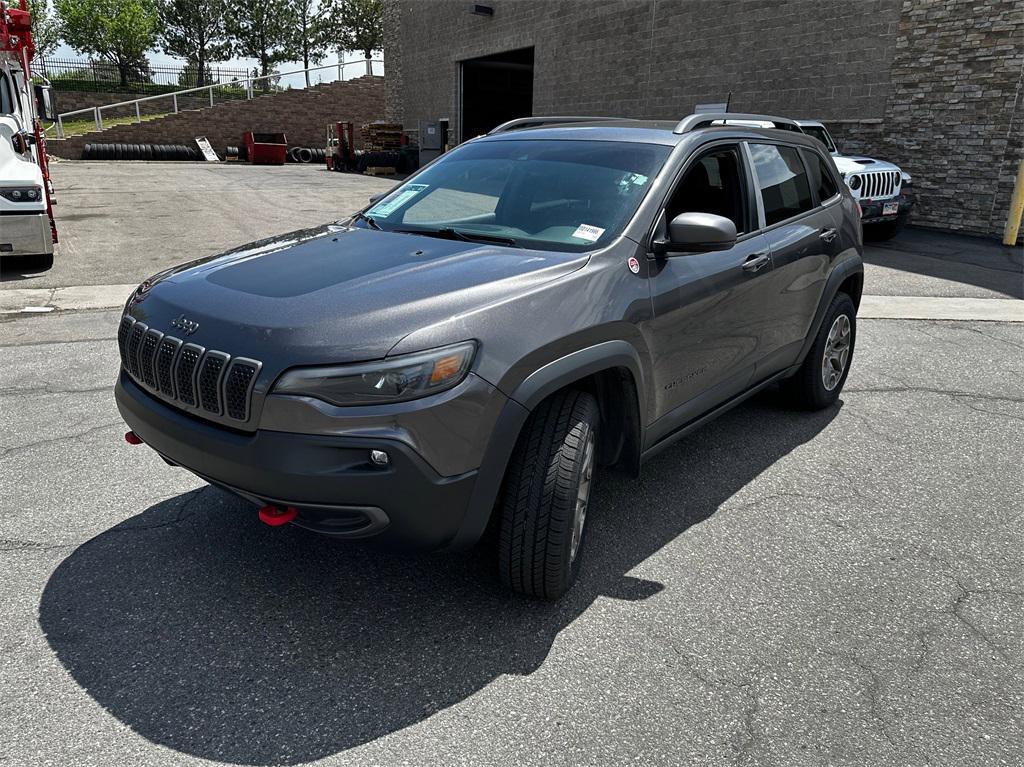 used 2021 Jeep Cherokee car, priced at $14,698