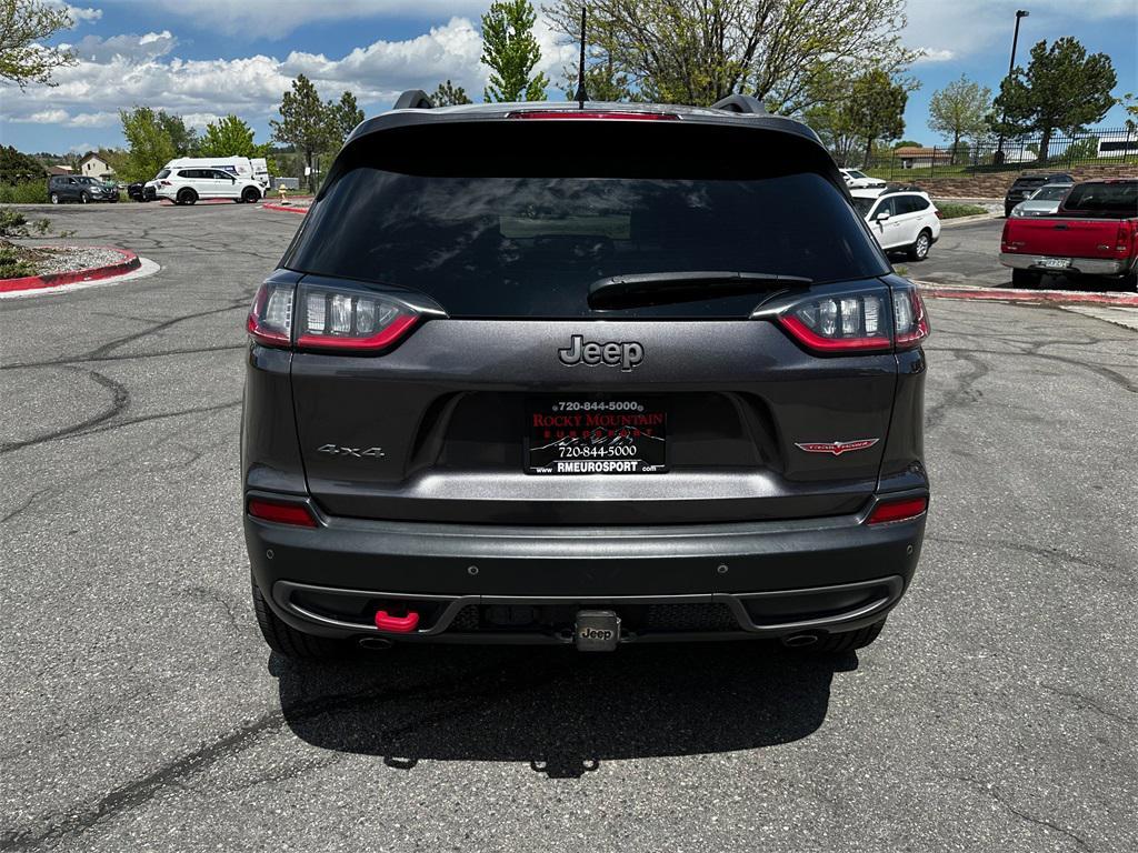 used 2021 Jeep Cherokee car, priced at $14,698