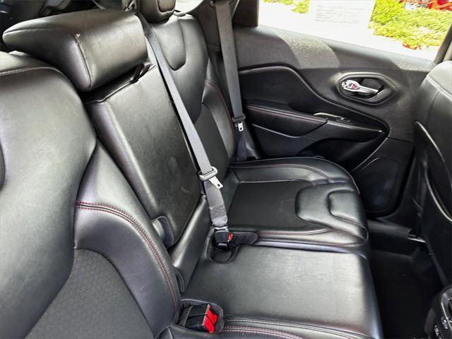 used 2021 Jeep Cherokee car, priced at $17,198